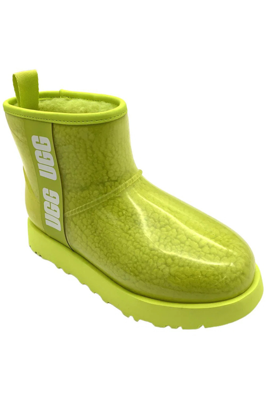 UGG Women's Classic Mini Clear Boots Lime - Medium